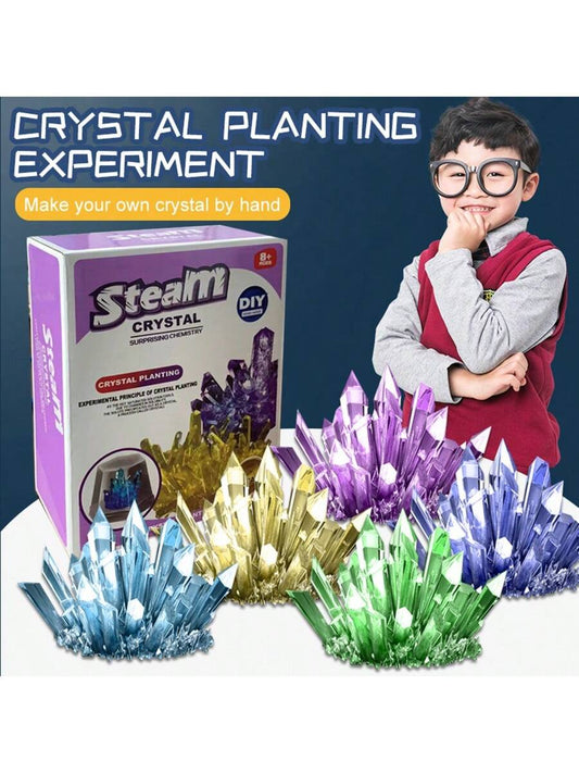 DIY Crystal Growing Kit: Fun Science Experiment, Great Christmas Gift! Crystal Set, Children's Toy, Science Experiment, Christmas, Science, Science Experiment Kit