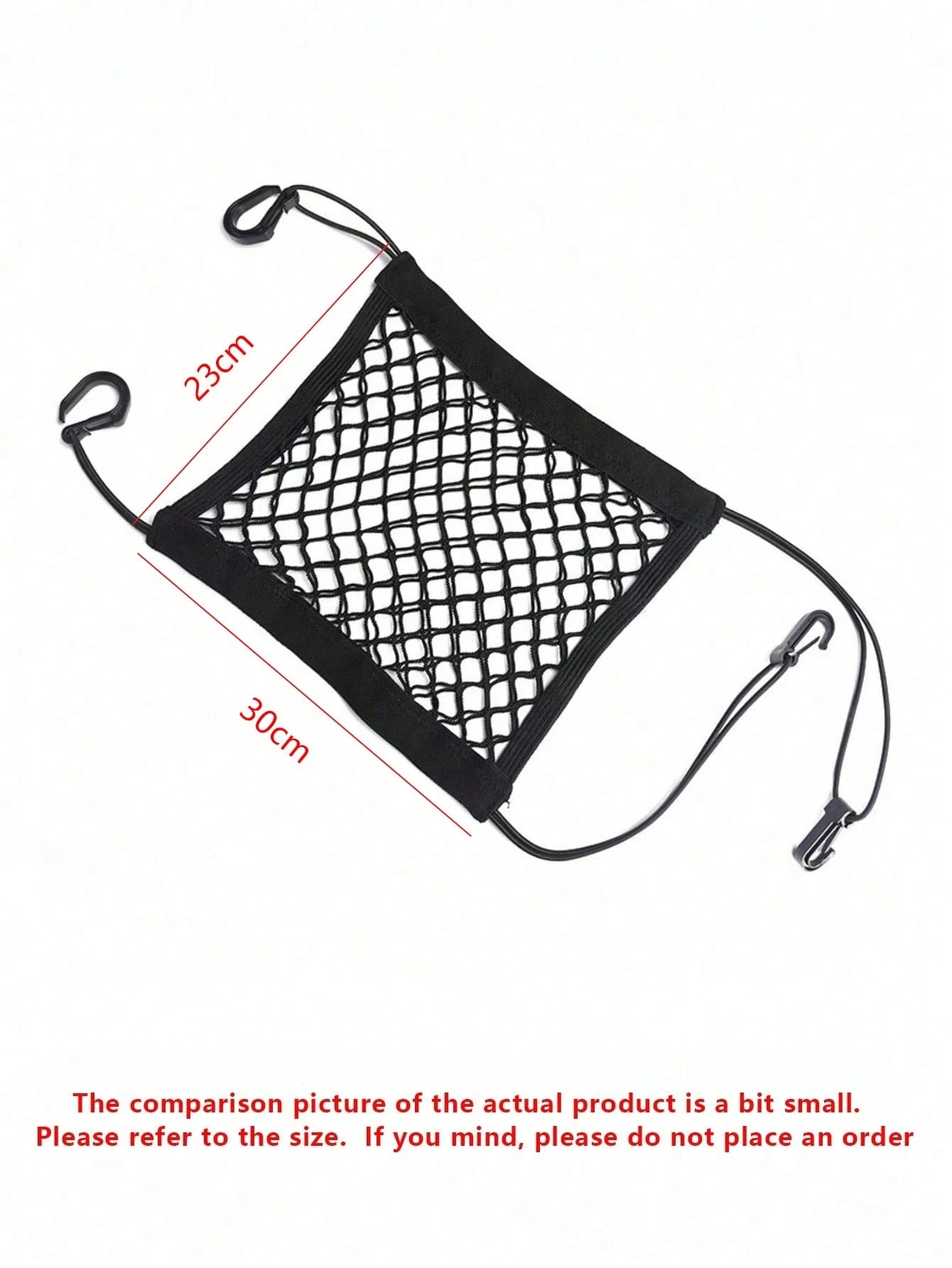 Dog Car Barrier Net With Automatic Retractable Storage Bag, Extendable Pocket For Baby, Universal Fit For Sedan & SUV- Easy Installation, Provides In-Car Partition For Child And Pet Driving