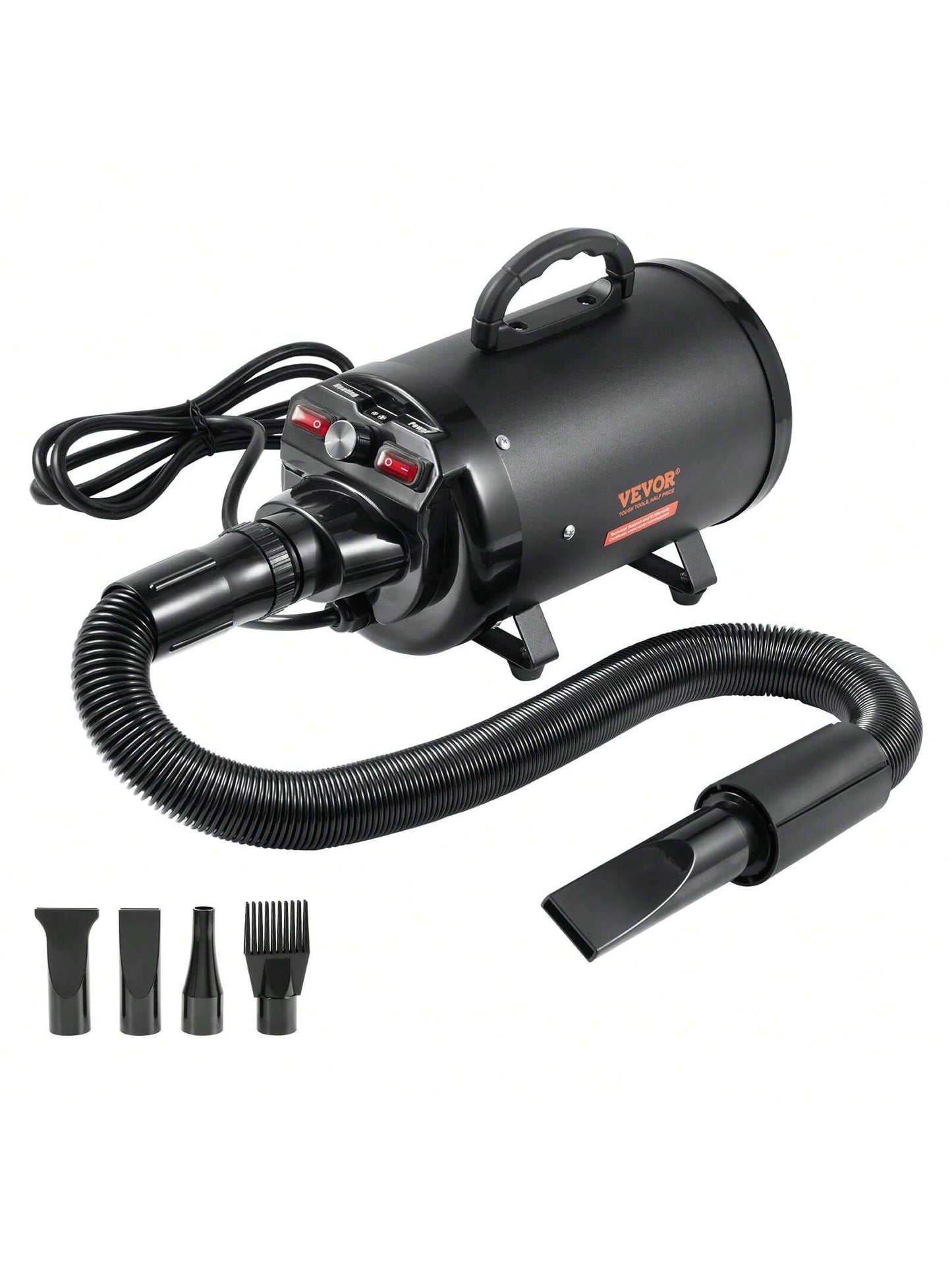 Dog Lover Gift And Dog Mom Love Dryer 2800W Portable Professional Cat/Dog Lover Gift And Dog/Cat Mom Love Dog Lover Gift And Dog Mom Love Blower Dryer 4.3HP High Velocity Cat/Dog Lover Gift And Dog/Ca