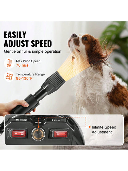 Dog Lover Gift And Dog Mom Love Dryer 2800W Portable Professional Cat/Dog Lover Gift And Dog/Cat Mom Love Dog Lover Gift And Dog Mom Love Blower Dryer 4.3HP High Velocity Cat/Dog Lover Gift And Dog/Ca