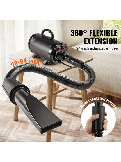 Dog Lover Gift And Dog Mom Love Dryer 2800W Portable Professional Cat/Dog Lover Gift And Dog/Cat Mom Love Dog Lover Gift And Dog Mom Love Blower Dryer 4.3HP High Velocity Cat/Dog Lover Gift And Dog/Ca