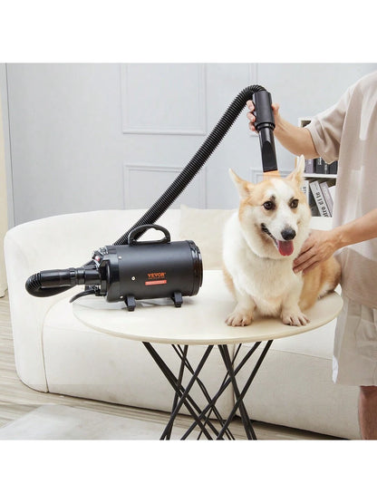Dog Lover Gift And Dog Mom Love Dryer 2800W Portable Professional Cat/Dog Lover Gift And Dog/Cat Mom Love Dog Lover Gift And Dog Mom Love Blower Dryer 4.3HP High Velocity Cat/Dog Lover Gift And Dog/Ca