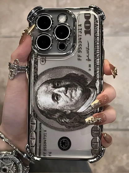 Dollar Sign Phone CaseSuitable For Compatible With Iphone17,17Air,17pro,17pro Max/ 16/15/14/13/12/11 Pro/Plus/Max,As Well As,Compatible With Galaxy S22/23/24/25 Ultra/FE+Is A Thoughtful Birthday Gift