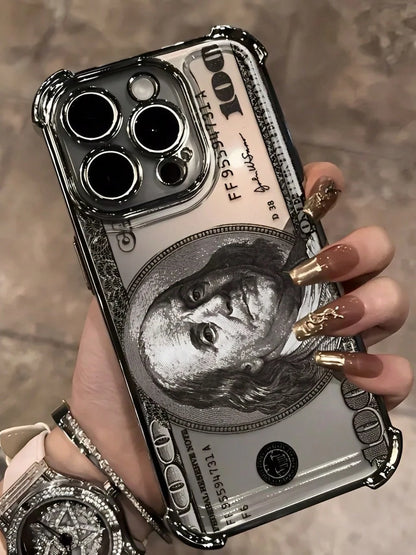 Dollar Sign Phone CaseSuitable For Compatible With Iphone17,17Air,17pro,17pro Max/ 16/15/14/13/12/11 Pro/Plus/Max,As Well As,Compatible With Galaxy S22/23/24/25 Ultra/FE+Is A Thoughtful Birthday Gift