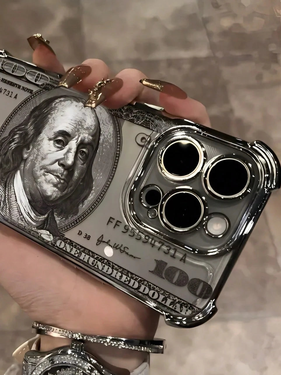 Dollar Sign Phone CaseSuitable For Compatible With Iphone17,17Air,17pro,17pro Max/ 16/15/14/13/12/11 Pro/Plus/Max,As Well As,Compatible With Galaxy S22/23/24/25 Ultra/FE+Is A Thoughtful Birthday Gift
