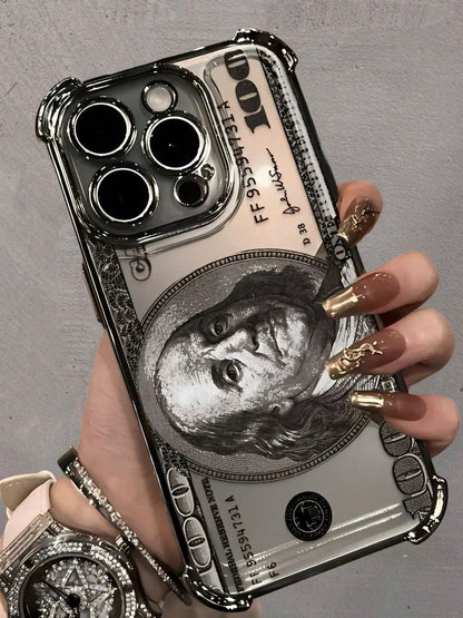 Dollar Sign Phone CaseSuitable For Compatible With Iphone17,17Air,17pro,17pro Max/ 16/15/14/13/12/11 Pro/Plus/Max,As Well As,Compatible With Galaxy S22/23/24/25 Ultra/FE+Is A Thoughtful Birthday Gift