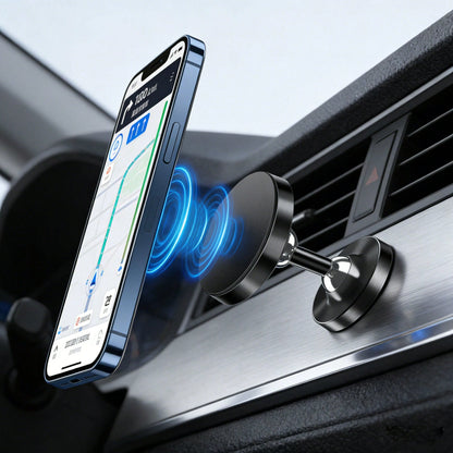 Double-Sided Magnetic Phone Holder, Strong Magnetic Force, Stable And Won't Fall, Suitable For Kitchen, Office, Car, Live Streaming, Watching Videos And Navigation