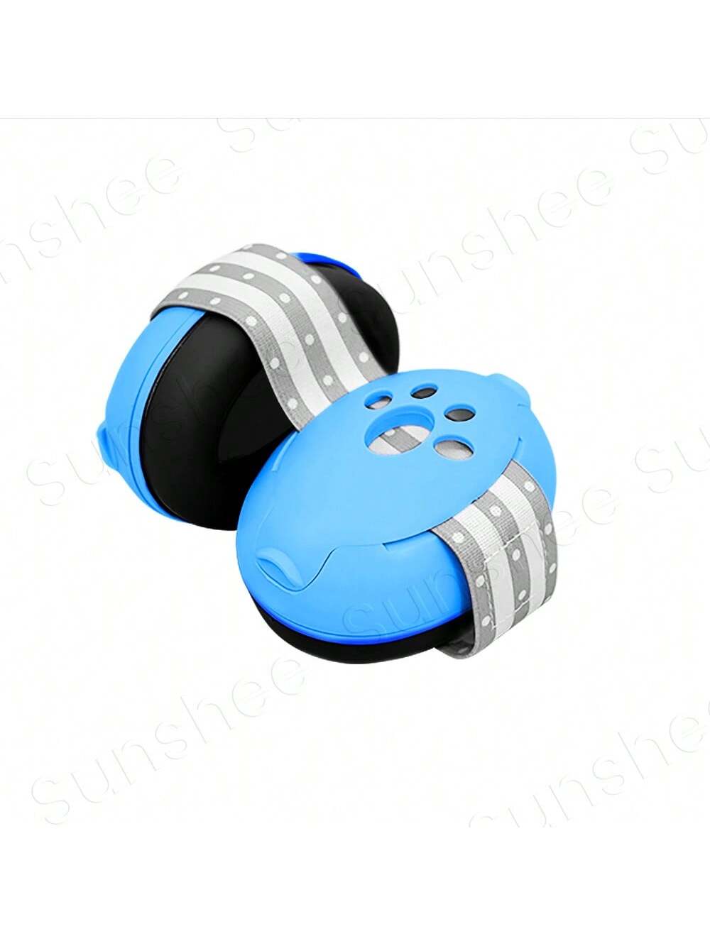 Ear Muffs For Infants With Elastic Headband, Baby Earmuffs Ideal For Flights, Baby Ear Noise Reduction Earmuffs- Baby Headphones Against Hearing Damage & Improves Sleep