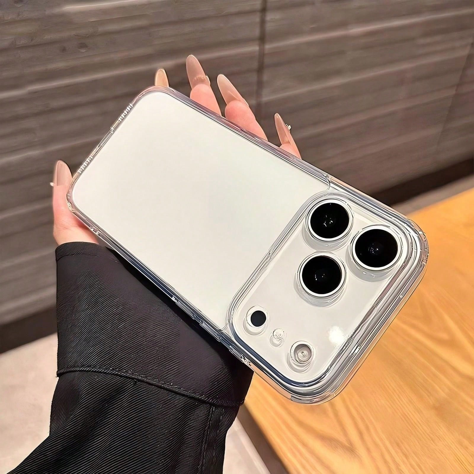 Easypie Selection 1pc Minimalist Reinforced Airbag Corner TPU Phone Protective Case, Compatible With I17/17 Pro/16/16 Pro Max/15/14/13/12/11/X/8/7 Series, S24/S23/S22/A05/A04/A03 Series, Birthday Gift