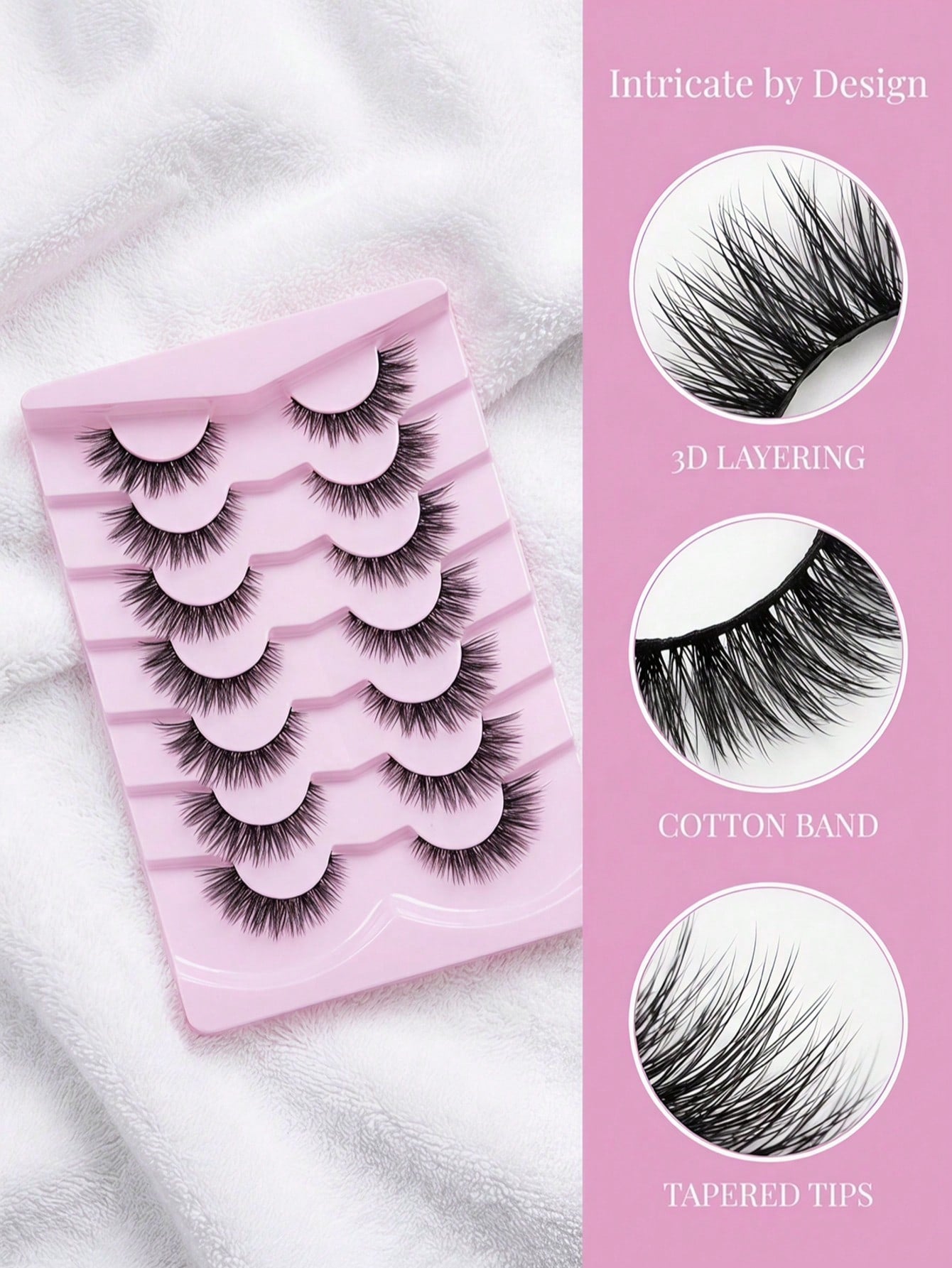 ELAE Lash Clusters D Curl, 168 Pcs Wispy Individual Lashes, 8-16mm Mixed Length DIY Cluster Eyelashes, 14 Rows Spiky False Lashes For At-Home Lash Extension Look