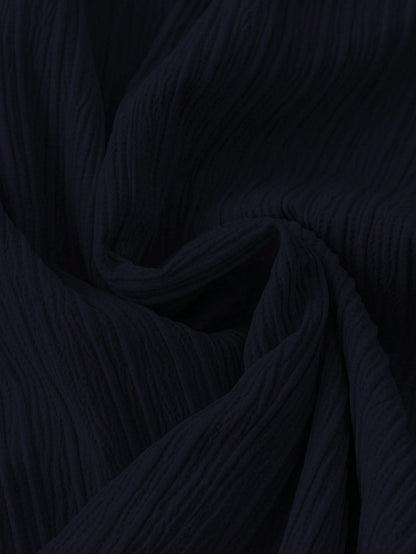 EMERY ROSE Plus Size Women Elegant Blouse,Dusty Pink Striped Textured Lantern Sleeves Round Neck Bowknot Cuffs Cat Eye Button,Summer Smart Casual Everyday Work