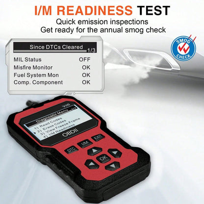Escáner Obd Ii Universal Mejorado, Lector De Códigos De Fallos De Motor De Coche, Herramienta De Escaneo De Diagnóstico, Lectura Y Códigos De Error Claros Para 1996 O