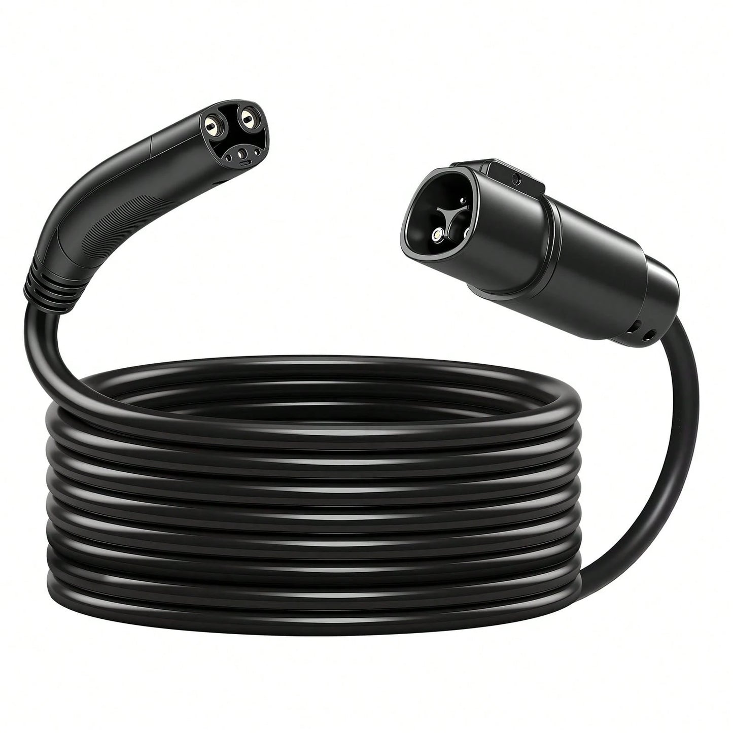 EV Charger Extension Cable For Te Sla, 48Amp 40 Ft Max 240V 11.52 KW With NACS Plug, EV Extension Cord For Level 1/2 Tesla Mobile/Wall Connector/Destination Charger, Model Y/X/3/S, Carrying Bag
