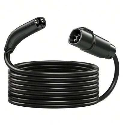 EV Charger Extension Cable For Te Sla, 48Amp 40 Ft Max 240V 11.52 KW With NACS Plug, EV Extension Cord For Level 1/2 Tesla Mobile/Wall Connector/Destination Charger, Model Y/X/3/S, Carrying Bag