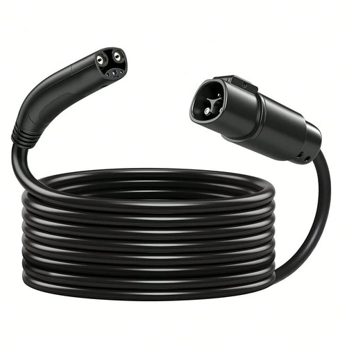 EV Charger Extension Cable For Te Sla, 48Amp 40 Ft Max 240V 11.52 KW With NACS Plug, EV Extension Cord For Level 1/2 Tesla Mobile/Wall Connector/Destination Charger, Model Y/X/3/S, Carrying Bag