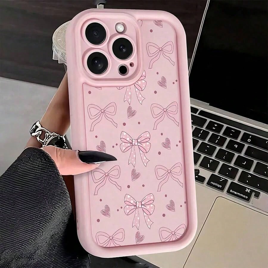 Excluding Lanyard And Stand, Minimalist White TPU Floral Fashion Phone 1pc Transparent TPU With 3 White Flower/Orchid Pattern Compatible With 11 12 13 14 15 16 17 Pro XR/8 Plus Series Spring Birthda