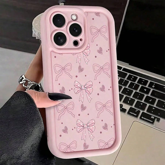 Excluding Lanyard And Stand, Minimalist White TPU Floral Fashion Phone 1pc Transparent TPU With 3 White Flower/Orchid Pattern Compatible With 11 12 13 14 15 16 17 Pro XR/8 Plus Series Spring Birthda