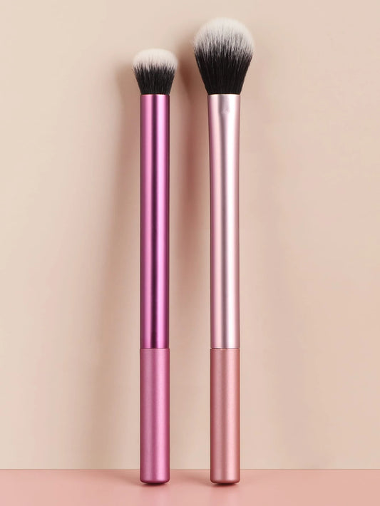 Eyeshadow Brushes, 2pcs Multifunctional Makeup Brush For Eye Shadow, Makeup Brush/Cosmetic Brush,Brush Set,Makeup Brush Kit,Make Up Brush Set,Make Up Set Complete,Makeup Brush Set,Complete Makeup Kit