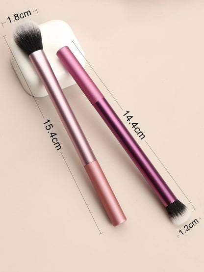 Eyeshadow Brushes, 2pcs Multifunctional Makeup Brush For Eye Shadow, Makeup Brush/Cosmetic Brush,Brush Set,Makeup Brush Kit,Make Up Brush Set,Make Up Set Complete,Makeup Brush Set,Complete Makeup Kit