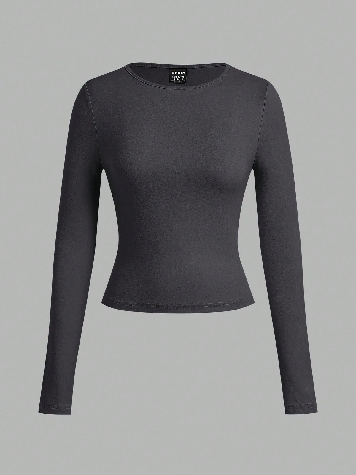 EZwear 3pcs Women Set Wide Neck Tight Fit Long Sleeve Long Length T-Shirt Set, Suitable For Spring, Autumn & Winter Autumn And Winter