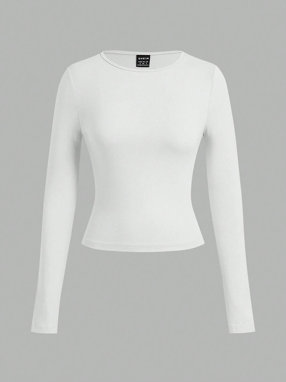 EZwear 3pcs Women Set Wide Neck Tight Fit Long Sleeve Long Length T-Shirt Set, Suitable For Spring, Autumn & Winter Autumn And Winter