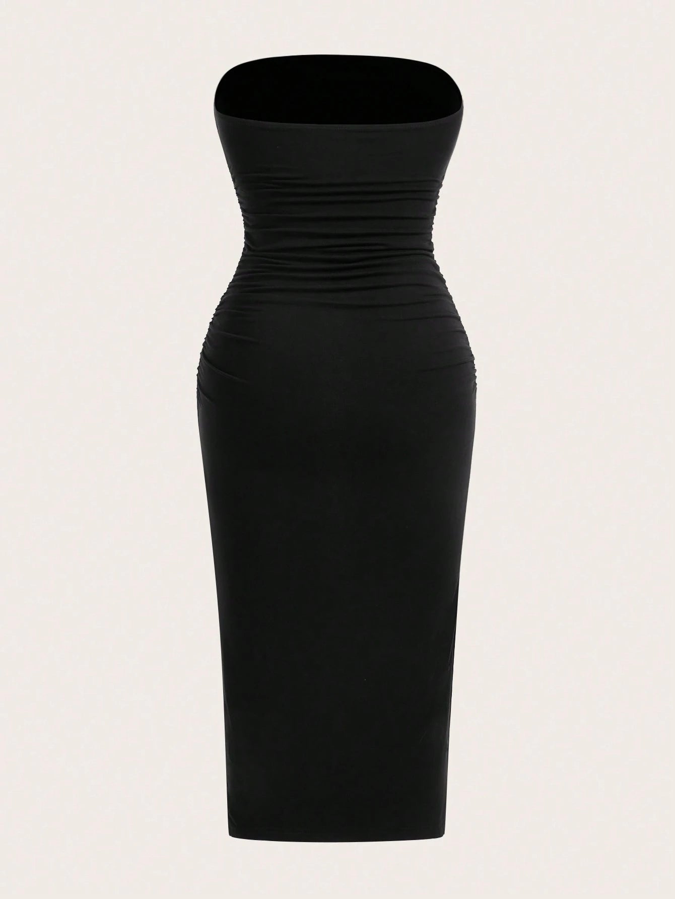 EZwear Two-Piece Set Strapless Knit Dress For Women