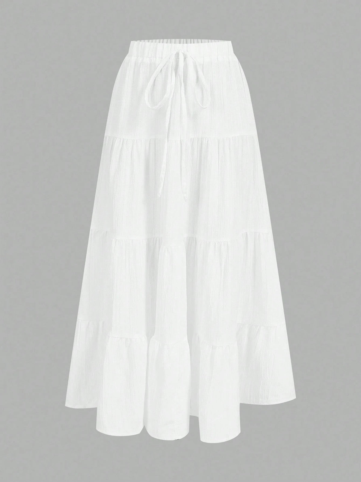 EZwear Women's Casual Vacation Multi-Layer Tiered Skirt, Suitable For Summer