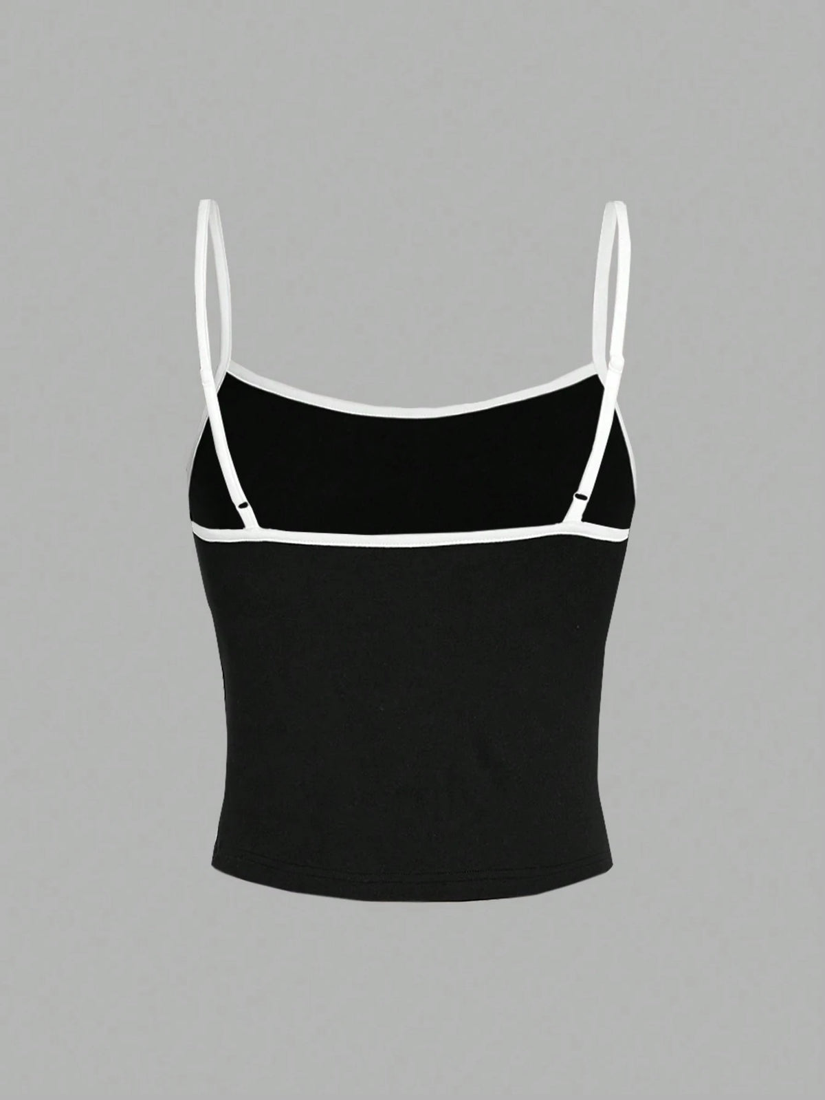 EZwear Women's Red Casual Sexy Spaghetti Strap Form-Fitting Tank Top, Suitable For Summer Back To School