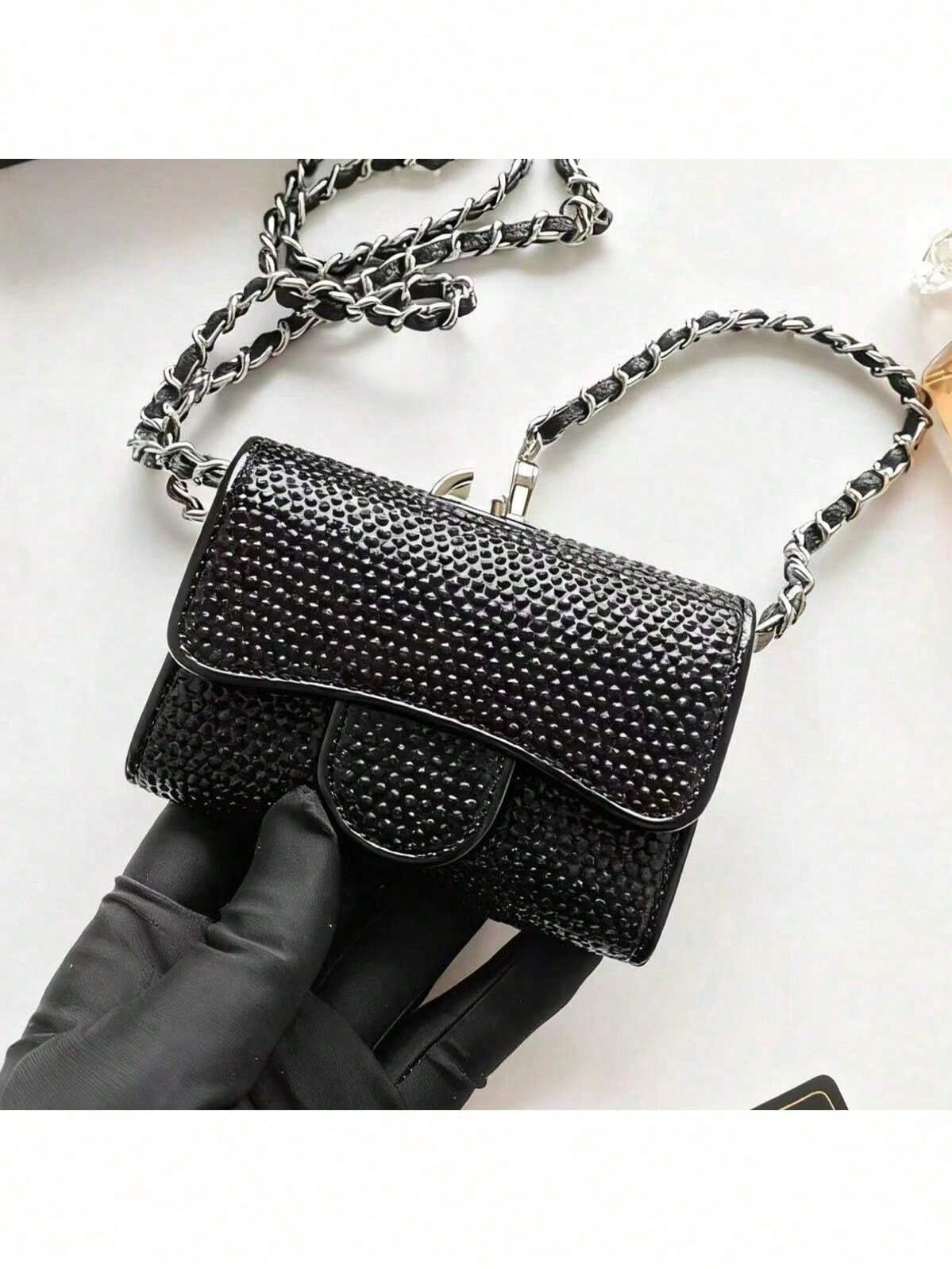 Fashion Classic,Desig Ner,Style Ladies' Wallet, Chain Crossbody Bag