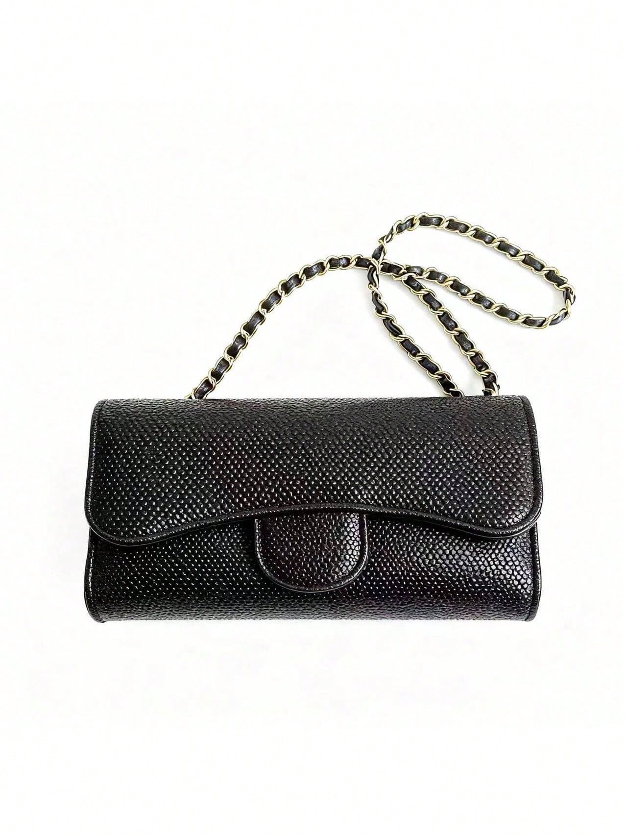 Fashion Classic,Desig Ner,Style Ladies' Wallet, Chain Crossbody Bag