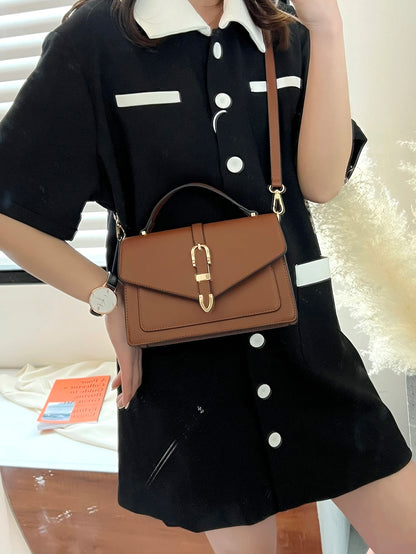 Fashion Decorative Flap Square Handbag Crossbody Bag For Women