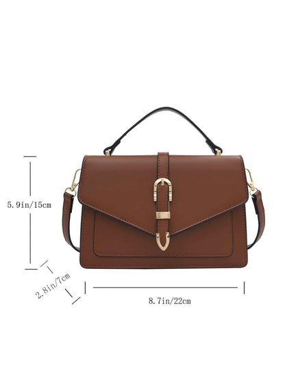 Fashion Decorative Flap Square Handbag Crossbody Bag For Women