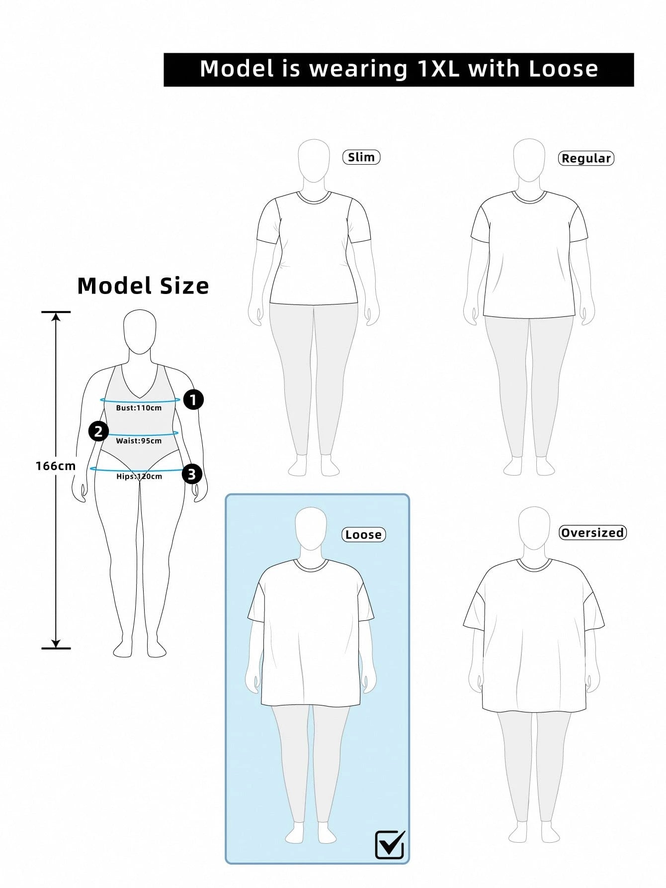 FASHION SZN Plus Size Ladies 100% Cotton Oversized Drop Shoulder T Shirt Casual Off Shoulder White Top Loose Fit Plus Size Summer Outfit Vacation Everyday Basics Airport Travel City Break Smart Elegan