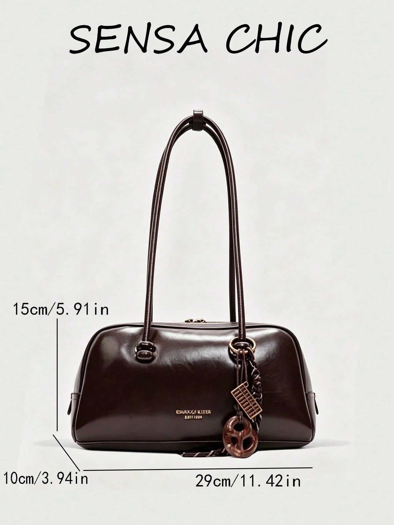 Fashionable Shoulder Bag For Women, Chic Structured Shoulder Purse With Soft Texture And Spacious Interior For Office, Dates, Travel And Everyday Wear