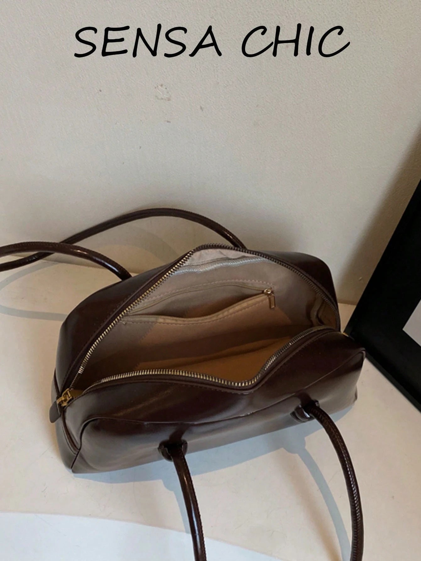 Fashionable Shoulder Bag For Women, Chic Structured Shoulder Purse With Soft Texture And Spacious Interior For Office, Dates, Travel And Everyday Wear