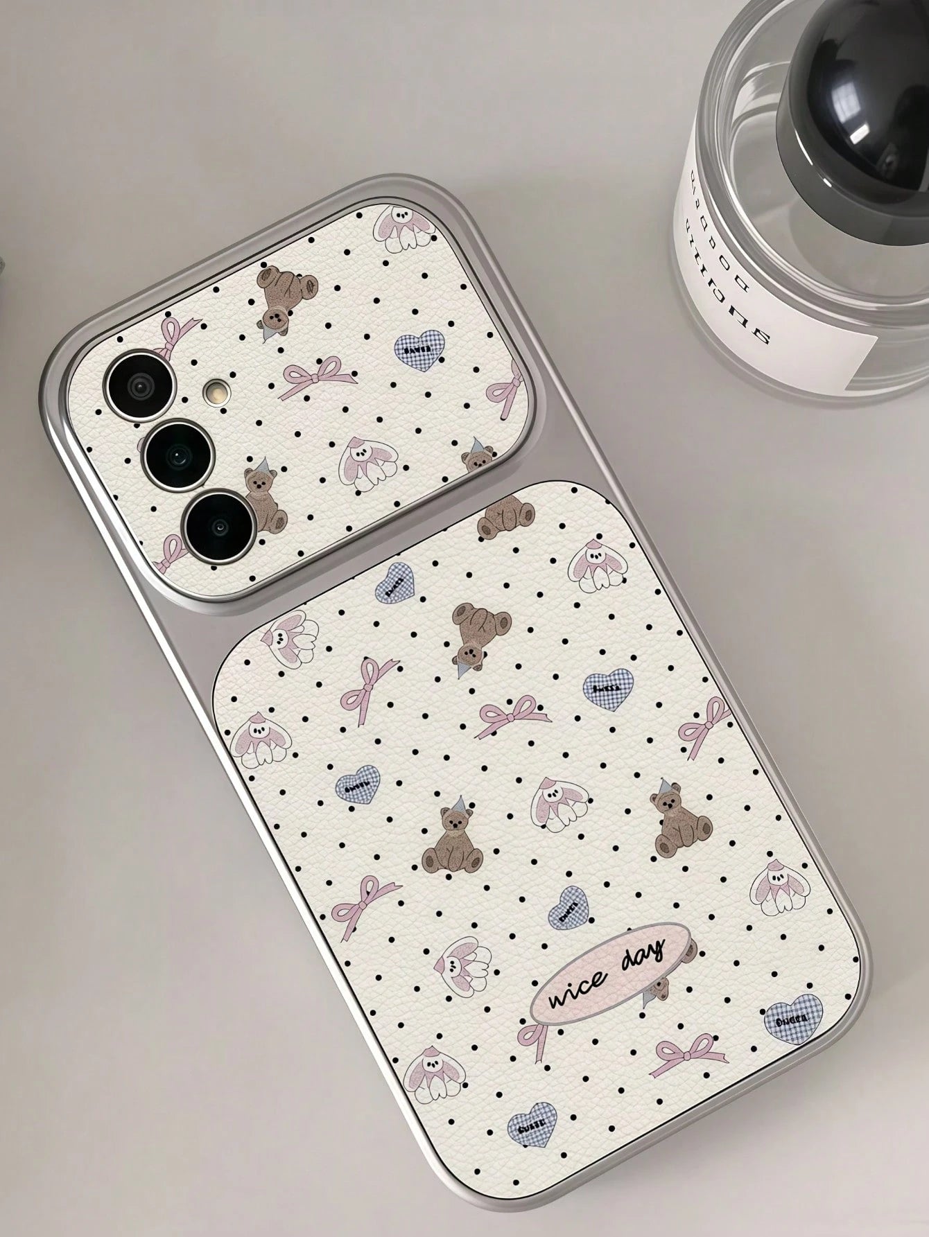 Fashionable Star Polka Dot Bow Heart Animal Pattern Spray-Painted TPU Full Coverage Phone Case Compatible With Apple 17 Pro Max/16 Pro Max/15 Pro Max/14 Pro Max/13 Pro Max/12 Pro Max/11 Pro Max/Galaxy