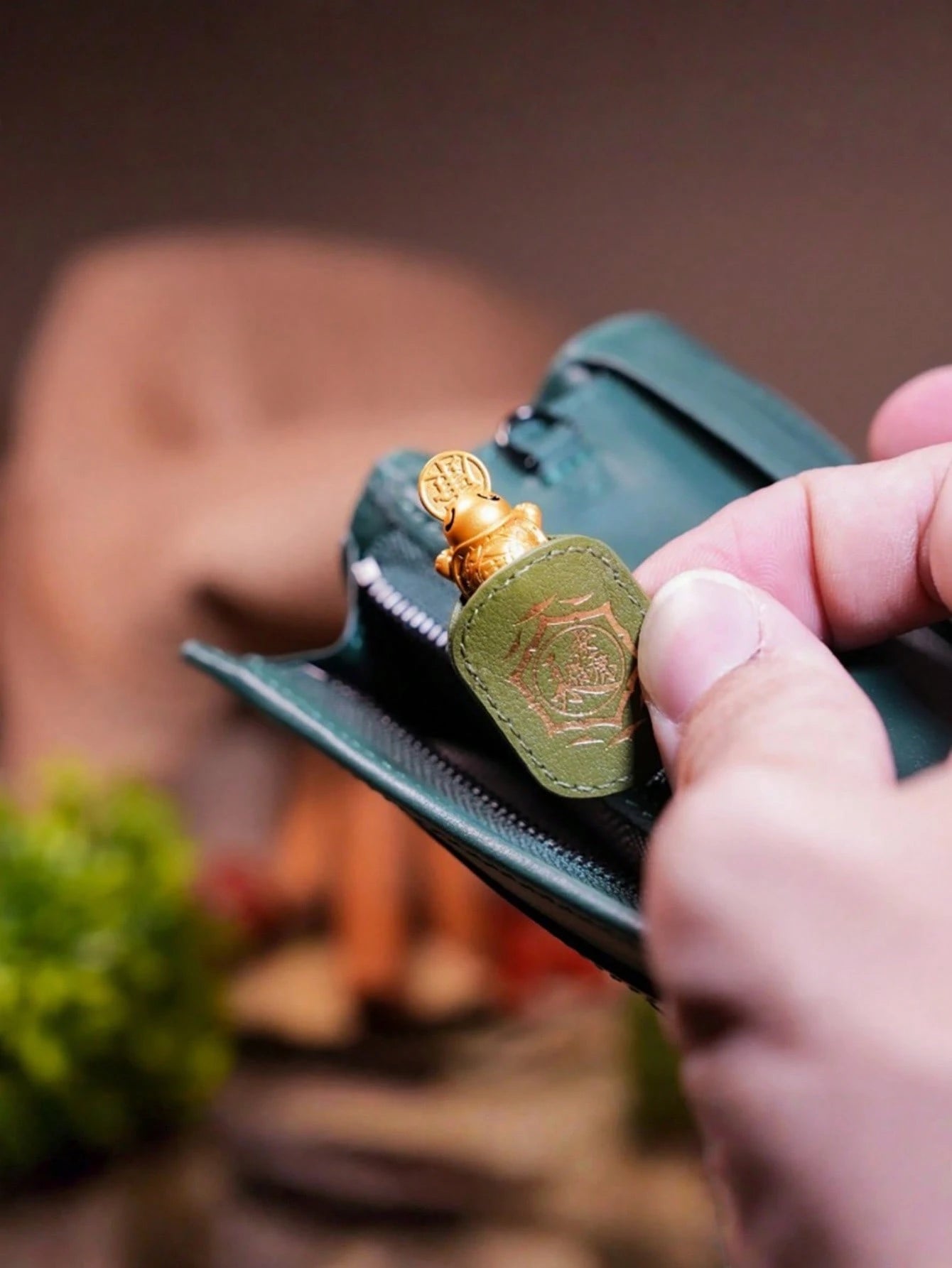 Feng Shui Wealth‑Attracting Turtle Ornament With Coins In Its Mouth-Symbolizing Longevity And Financial Stability.