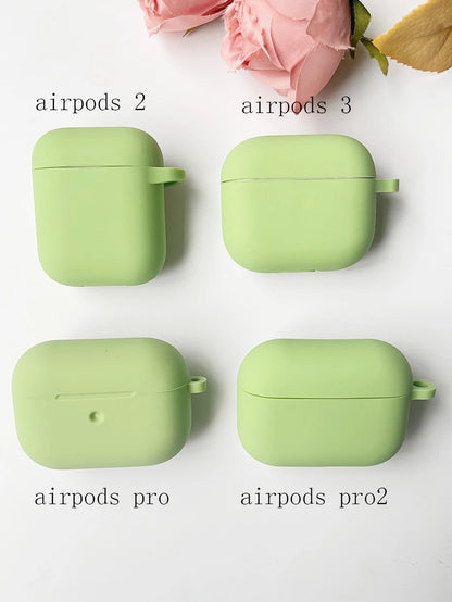Floral Silicone 1pc Chrysanthemum Flower Keychain Earphone Case Compatible With Airpods 4 Pro 2, Pro 3, 2 & 1, Soft Silicone Integrated Design Spring Gift
