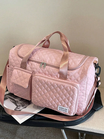 Foldable Portable Travel Bag, Hospital Maternity Bag, School Supplies Bag, Lightweight, Durable, Stylish, For Home, For Outdoor, Daily Use, Summer