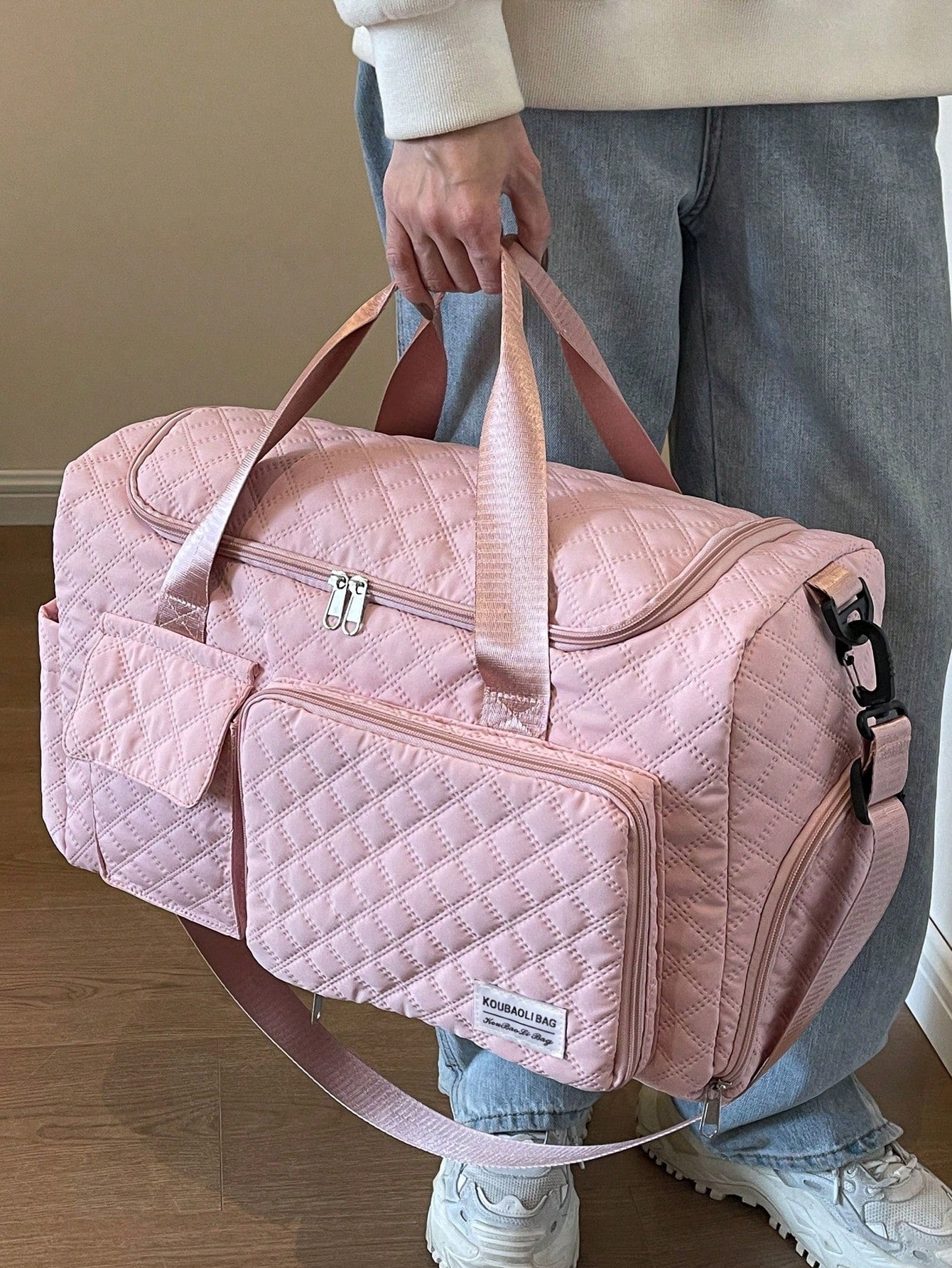 Foldable Portable Travel Bag, Hospital Maternity Bag, School Supplies Bag, Lightweight, Durable, Stylish, For Home, For Outdoor, Daily Use, Summer