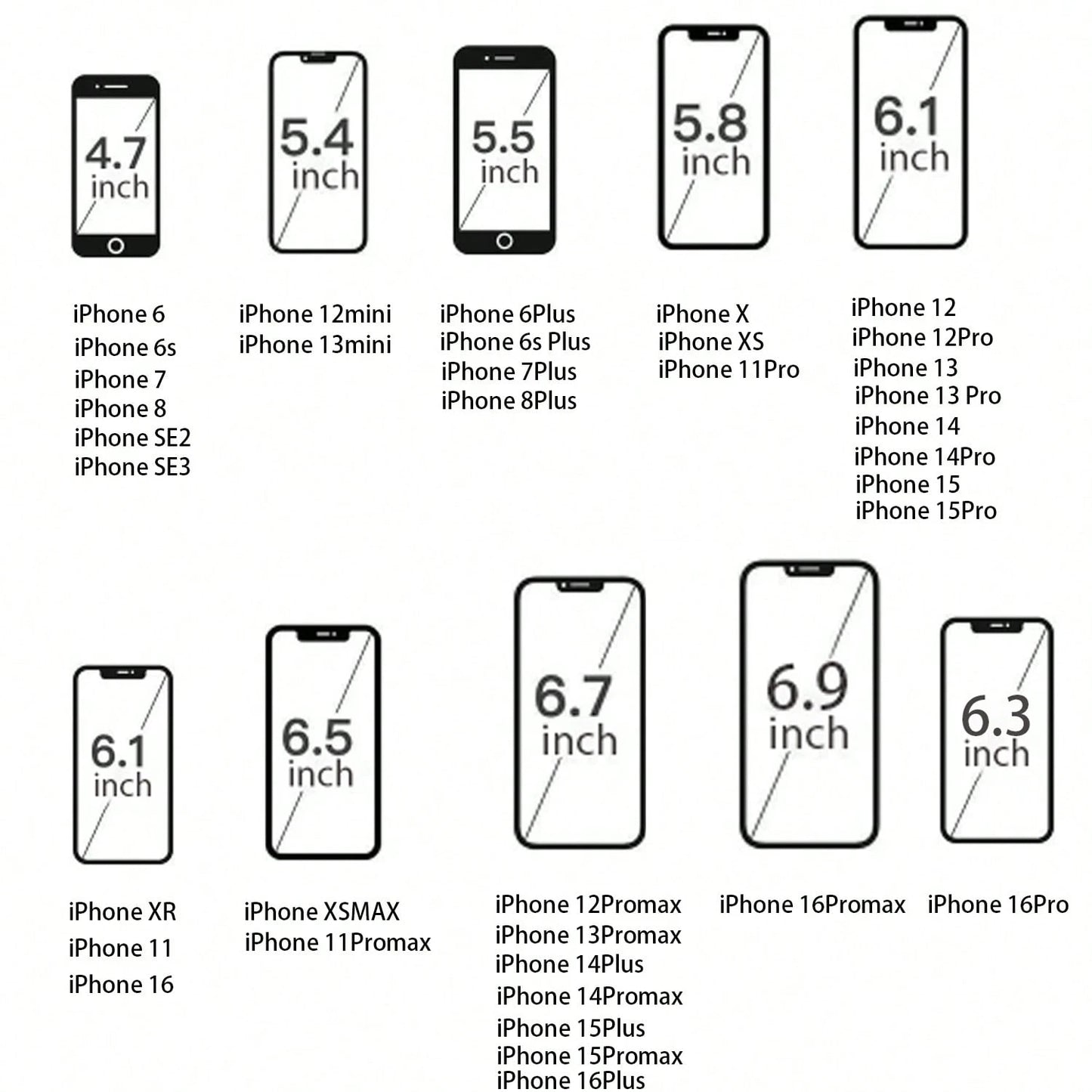For Phone 17/16/15/14/13/12/11 Series Transparent Phone Case Compatible With MagSafe, Triple Layer Magnetic Charging Case, Phone 16 Pro Max Heavy Duty Shockproof And Drop-Proof Phone Case For Christma