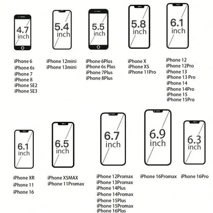 For Phone 17/16/15/14/13/12/11 Series Transparent Phone Case Compatible With MagSafe, Triple Layer Magnetic Charging Case, Phone 16 Pro Max Heavy Duty Shockproof And Drop-Proof Phone Case For Christma