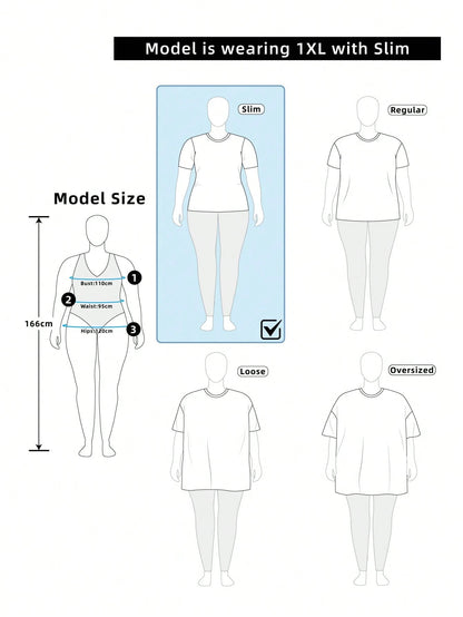 Frenchy Plus Size Vacation Ruched Tie-Front Light Blue T-Shirt Beach Vacation Summer