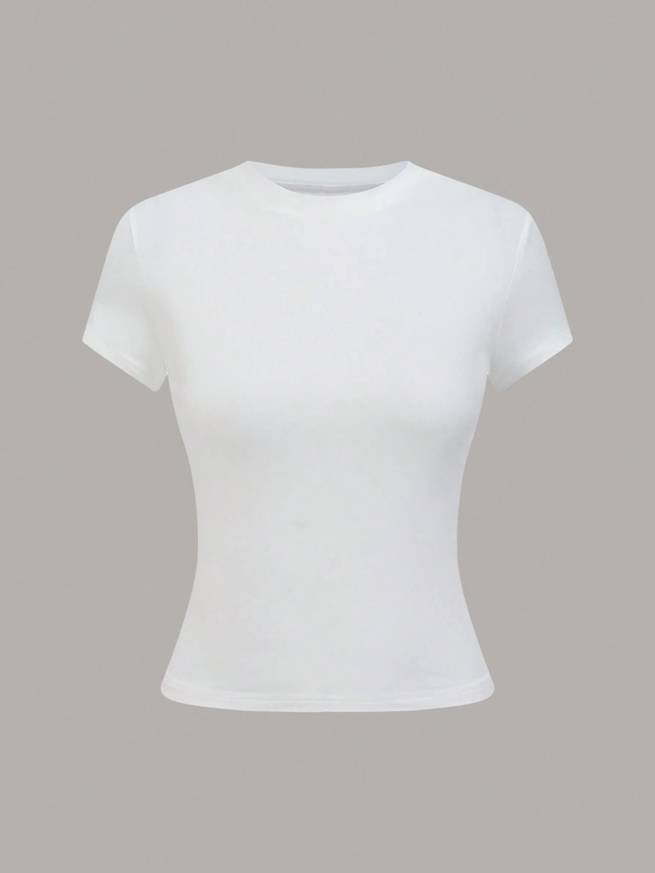 GlowEve Women's Casual Solid Color Black And White Short Sleeve T-Shirt Tops,Summer Everyday Fall Winter Halloween Work Office Party Tops