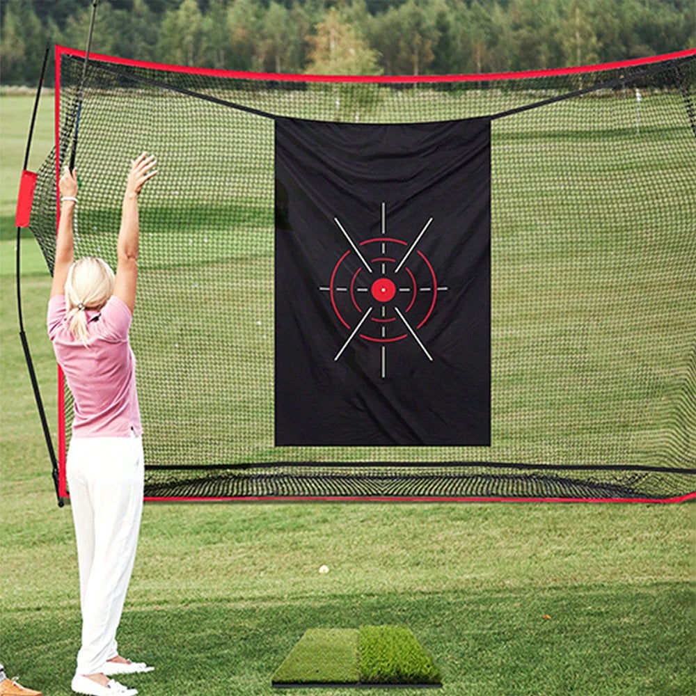Golf Net For Backyard Practice: Hitting Net – Training For Driving Chipping Swing Golf Gift For Dad And Maam,Husband Men,Wife,Valentine's Day Gift,Gifts For Sports Enthusiasts