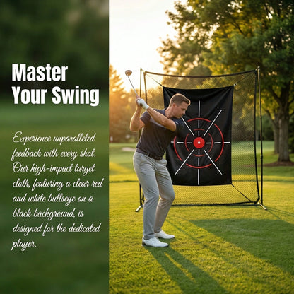 Golf Net For Backyard Practice: Hitting Net – Training For Driving Chipping Swing Golf Gift For Dad And Maam,Husband Men,Wife,Valentine's Day Gift,Gifts For Sports Enthusiasts
