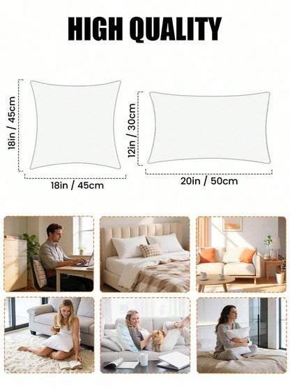 Halloween Pillow Case Witch Silhouette Soft Comfortable Cushion Covers Birthday Gifts Family Holiday Daily Graduation Wedding Souvenir Party Sofa Living Room Sofa Bed Bedroom Christmas Thanksgiving
