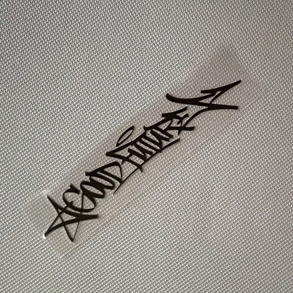 Handwritten GOODFUTURE Car Windshield Sticker Optimistic And Positive Car Body Decoration Vinyl Decal