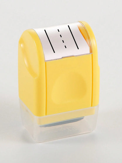 Handwritten Line Practice Seal Stamp Suitable For Kids, Parents, Teachers, Students- Handwriting Practice Tool, Rolling Stamp With Refillable Ink Back To School,Back To School,School Supplies