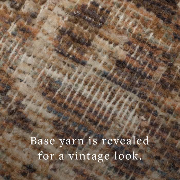 The Rug Corner Loloi Heritage Mocha / Denim
